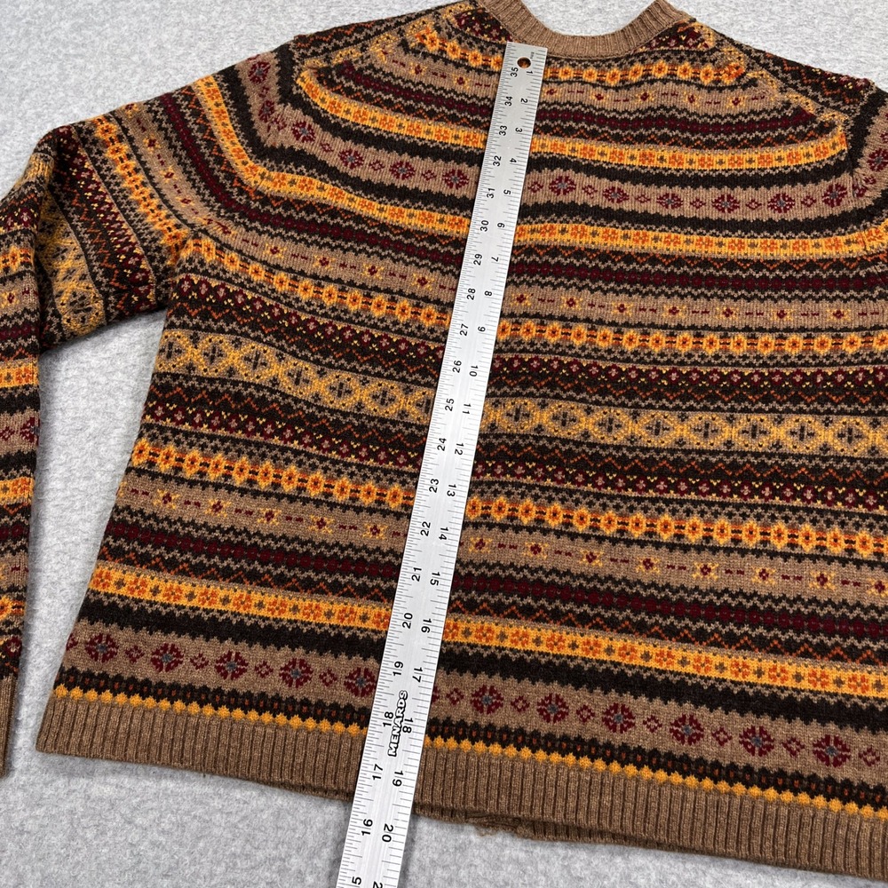 Alex Mill Francis Cardigan Womens XS Fair Isle Extrafine Merino Wool Sweater - Picture 6 of 12